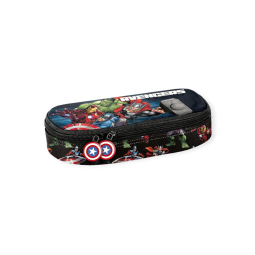 Picture of AVENGERS OVAL PENCIL CASE  HEROES